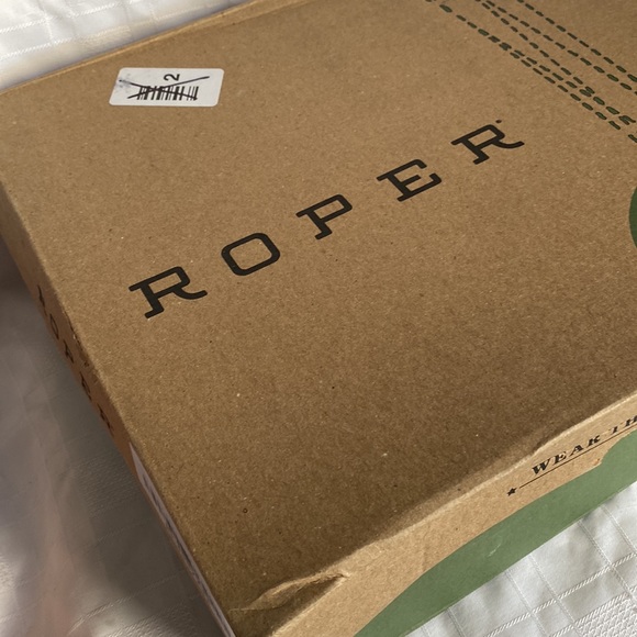 Roper Womens Dusty Black Cowboy Western Boots Size 7.5 Medium (B M) (3587231) - Picture 5 of 13